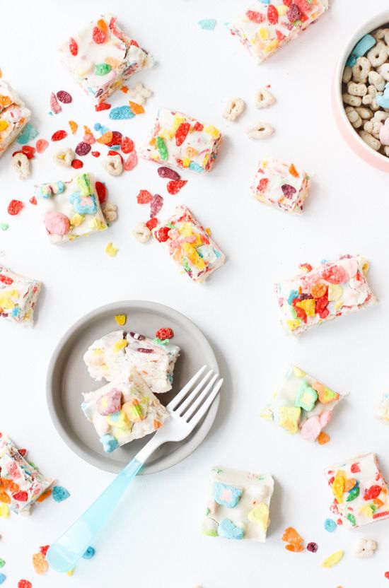Breakfast Cereal Fudge - Pinterest Inspiration - pinterest.com