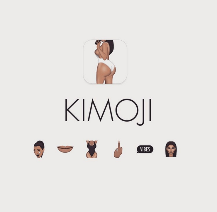Kimoji - Kim Kardashian - Instagram @kimkardashian