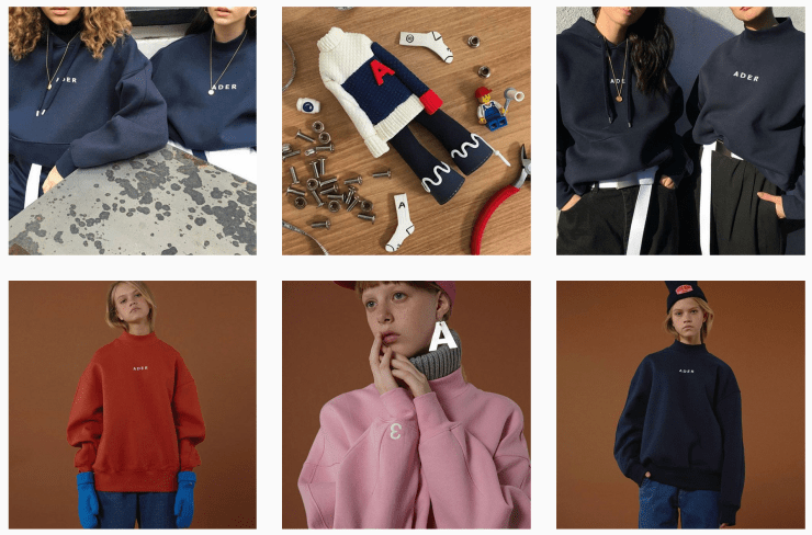 Instagram officiel @ader_error