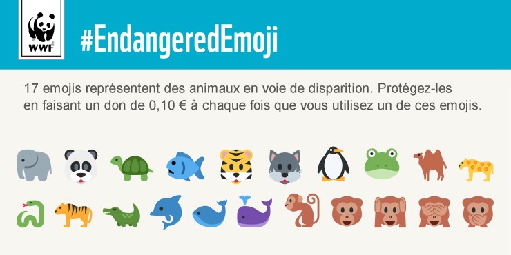 WWF Emoji - journaldugeek.com