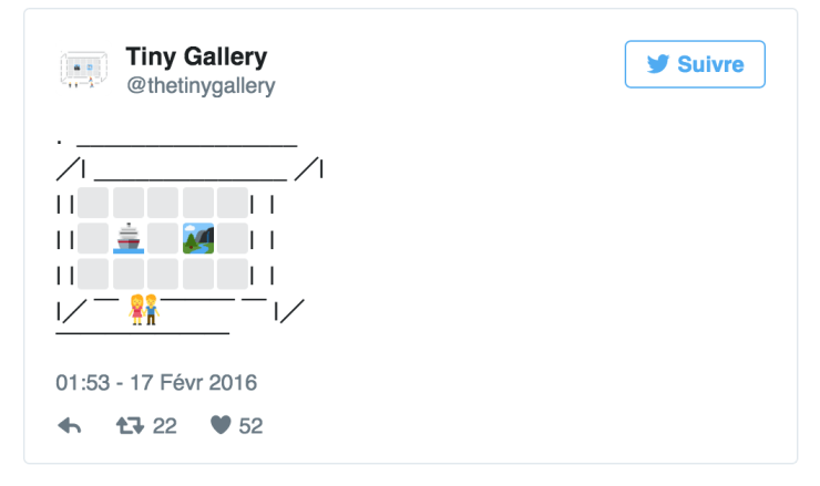 Twitter Tiny Gallery - @thetinygallery