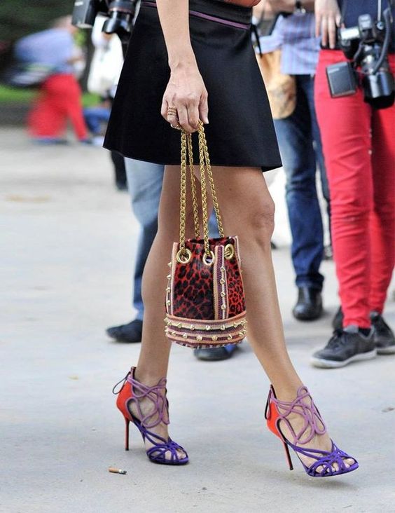 Delphine Delafon - Red leopard - pinterest.com