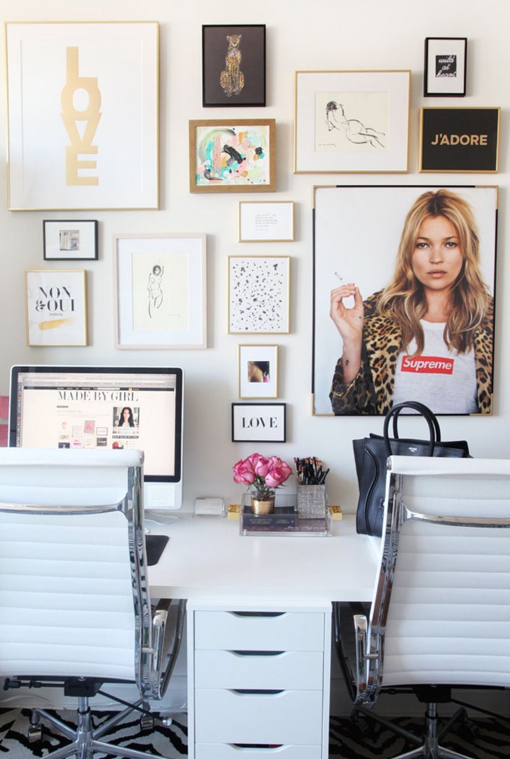 Jen Ramos of Made by Girl Shares Her Home Office Decoration - glamour.com