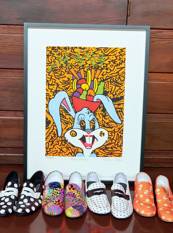 Designer Jeremy Scott home Los Angeles Hollywood Hills - vogue.com