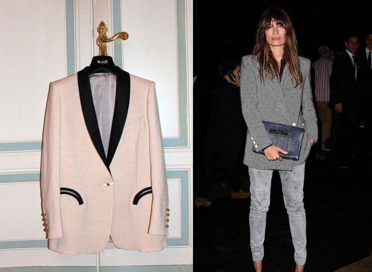 Caroline de Maigret street style - Blazers de chez Blazé