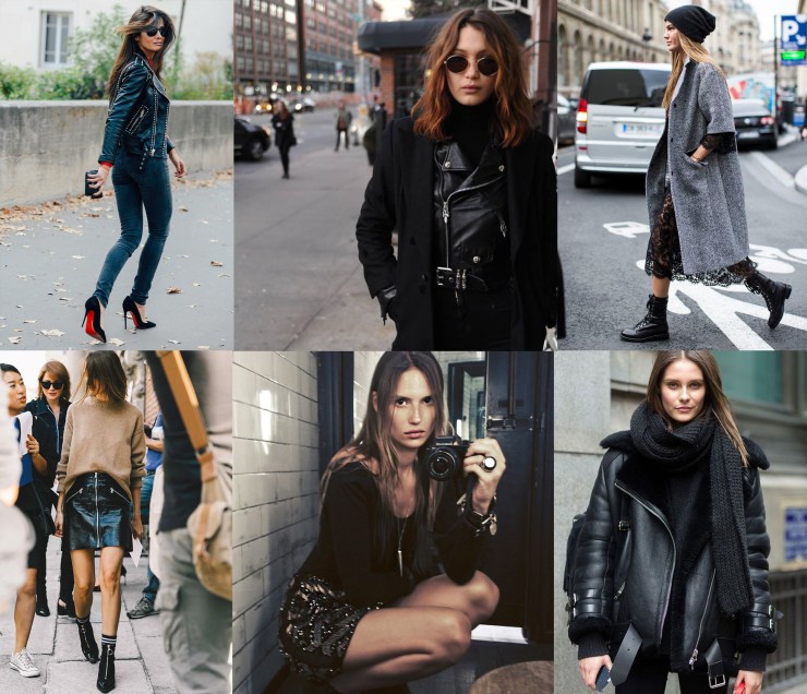 Black rock chic trend - Eleonore Terzian Blog Collage - eleonoreterzian.com