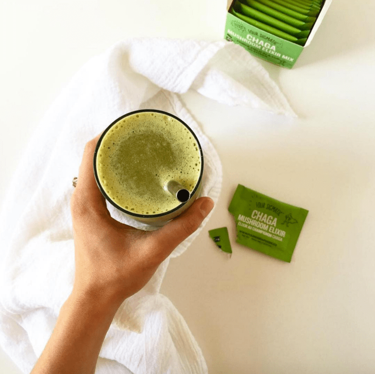 Chaga Mushroom Elixir Mix - Instagram Four Sigmatic - @foursigmatic