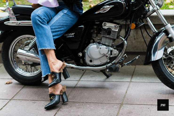 Elina Halimi - Tbilisi - Gucci shoes - jaiperdumaveste.com