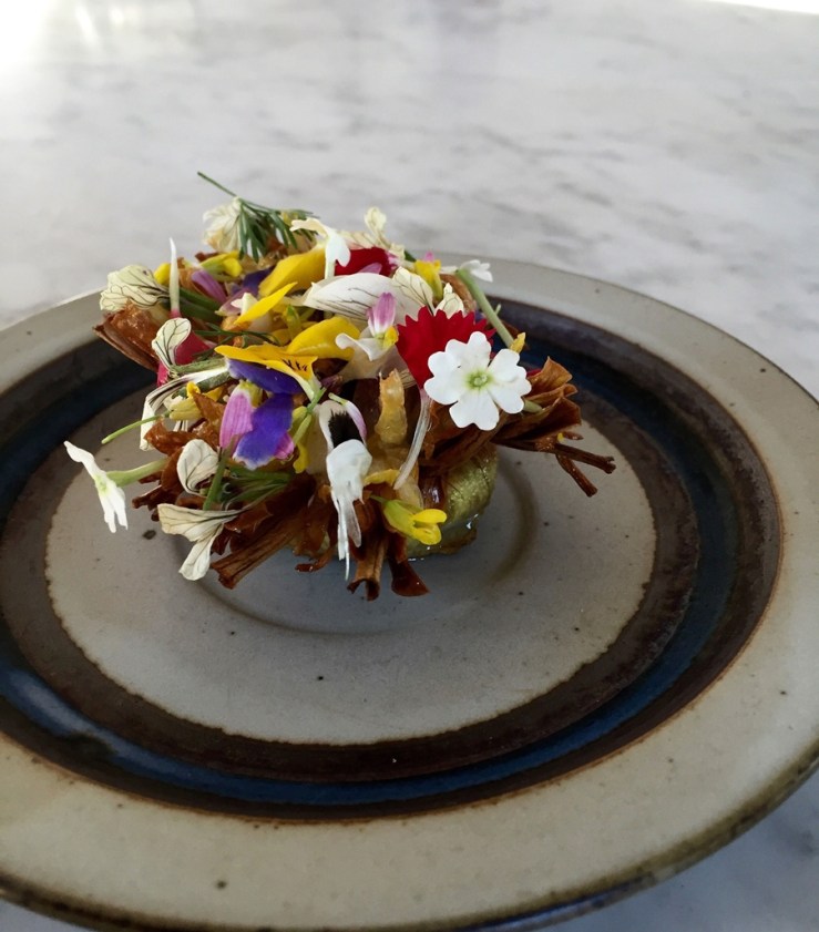 Blooming onion with blooming herbs - Flynn McGarry - luxesocietyasia.com